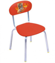 Купить тм "nika" стул детский с тигренком алый (винилискожа) в интернет-магазине Мир детства. Доставка по всей России. Звоните и заказывайте: 8 (4942) 54-44-01 ТМ "Nika" Стул детский с тигренком алый (винилискожа) купить в Интернет-магазине Мир детства Кострома